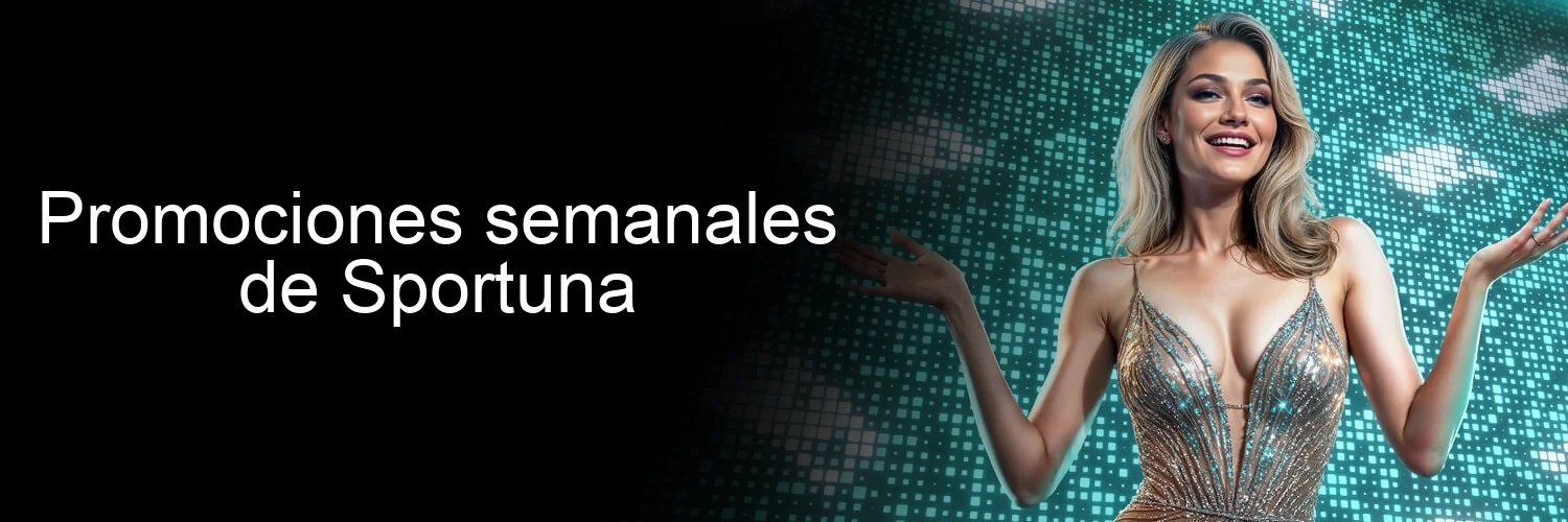 Promociones semanales de Sportuna Promociones semanales de Sportuna